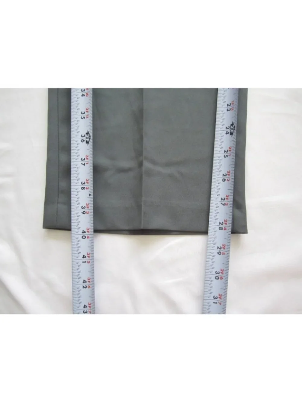 Jos. A. Bank Mens Gray Dress Pants Polyester 36 x 29 Traveler Collection (MP641)